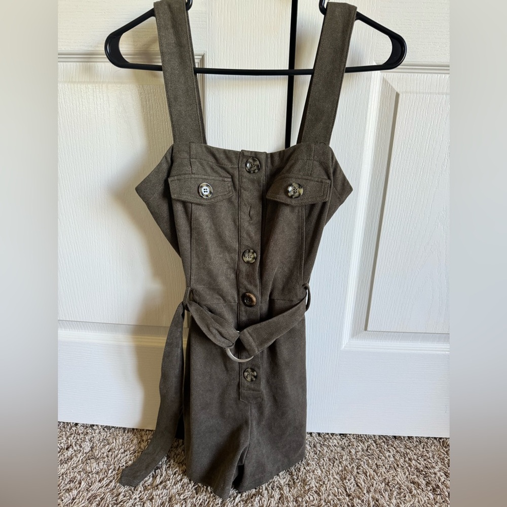 Mini Button Down Romper